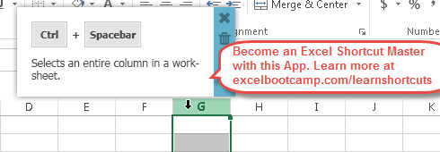 select a column and row automatically excel for mac 2011